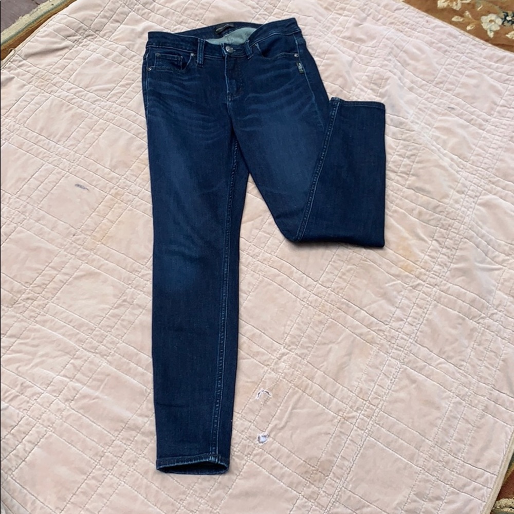 SILVER JEANS SKINNY HIGH RISE 27